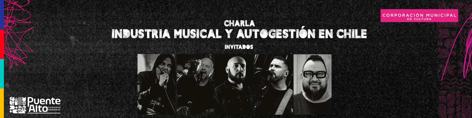 ¿Hay industria musical en Chile? El debate se instala en Puente Alto con grandes figuras del rock nacional